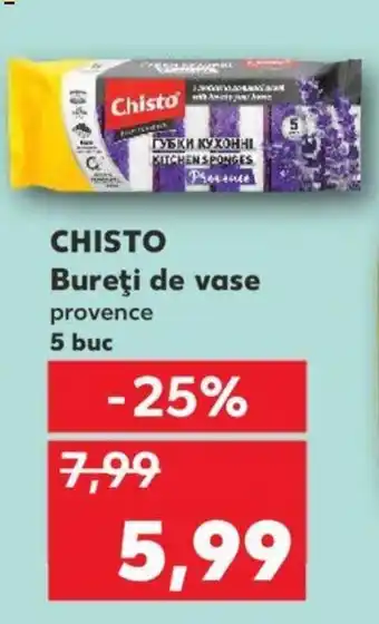 Kaufland CHISTO Bureţi de vase Ofertă