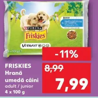 Kaufland FRISKIES Hrană umedă câini Ofertă