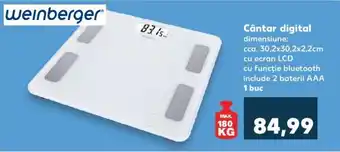 Kaufland Cântar digital Ofertă