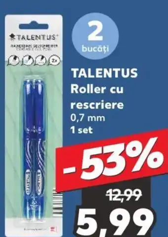 Kaufland TALENTUS Roller cu rescriere Ofertă