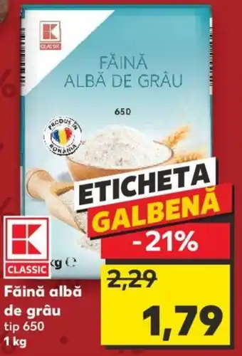 Kaufland Făină albă de grâu Ofertă