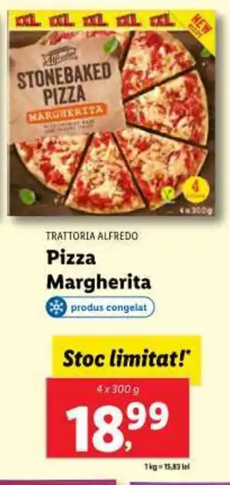 Lidl TRATTORIA ALFREDO Pizza Margherita Ofertă