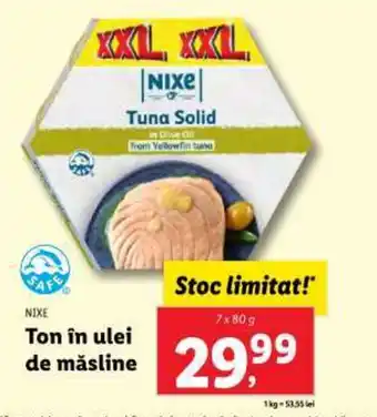 Lidl NIXE Ton în ulei de măsline Ofertă