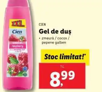 Lidl CIEN Gel de duş Ofertă