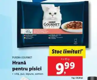 Lidl PURINA GOURMET Hrană pentru pisici Ofertă