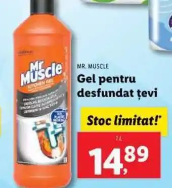 Lidl MR.MUSCLE Gel pentru desfundat tevi Ofertă