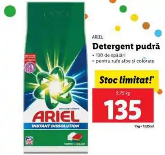 Lidl ARIEL Detergent pudră Ofertă