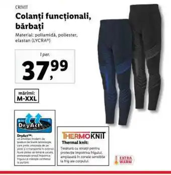 Colanți funcţionali, bărbaţi