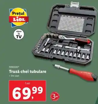 Trusă chei tubulare