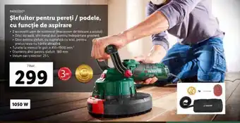 Lidl Şlefuitor pentru pereți / podele, cu funcţie de aspirare Ofertă