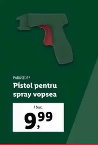 Pistol pentru spray vopsea