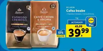 Lidl BELLAROM Cafea boabe Ofertă