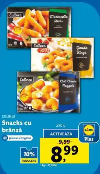 Lidl CULINEA Snacks cu brânză Ofertă