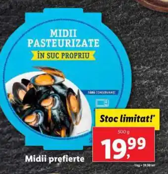 Lidl Midii prefierte Ofertă