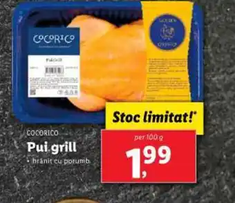 Lidl COCORICO Pui grill Ofertă