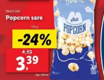 Lidl SNACK DAY Popcorn sare Ofertă