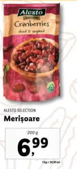 Lidl ALESTO SELECTION Merişoare Ofertă
