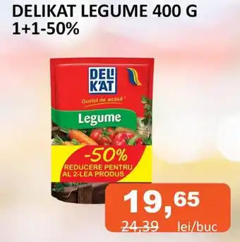 Unicarm DELIKAT LEGUME 400 G 1+1-50% Ofertă