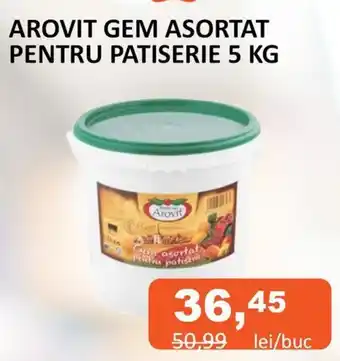 Unicarm AROVIT GEM ASORTAT PENTRU PATISERIE 5 KG Ofertă
