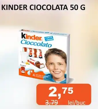 Unicarm KINDER CIOCOLATA 50 G Ofertă