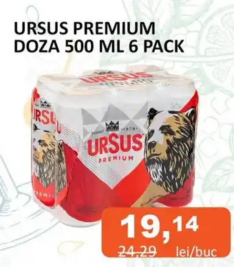 Unicarm URSUS PREMIUM DOZA 500 ML 6 PACK Ofertă