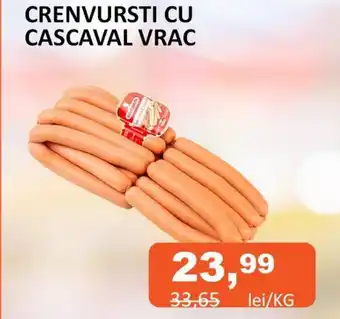 Unicarm CRENVURSTI CU CASCAVAL VRAC Ofertă