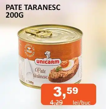 Unicarm PATE TARANESC 200G Ofertă