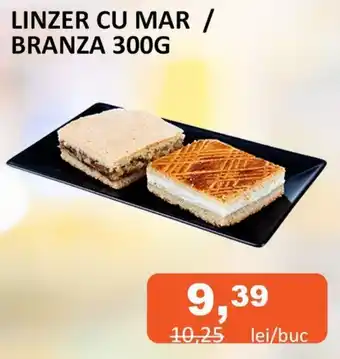Unicarm LINZER CU MAR / BRANZA 300G Ofertă