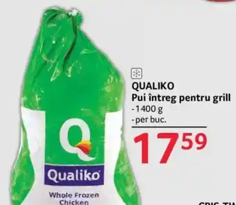 Selgros QUALIKO Pui întreg pentru grill Ofertă