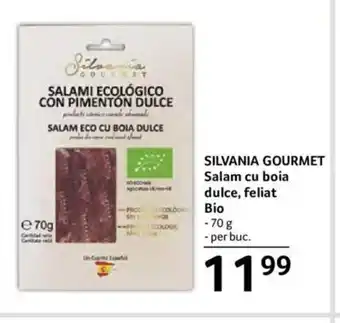 Selgros SILVANIA GOURMET Salam cu boia dulce, feliat Bio Ofertă
