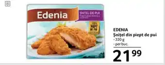 EDENIA Șnițel din piept de pui