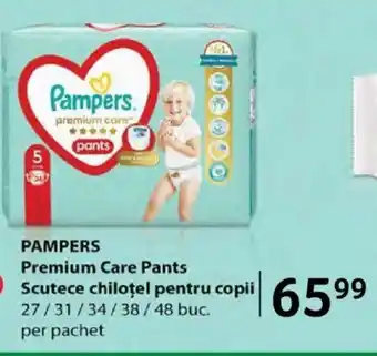 PAMPERS Premium Care Pants Scutece chiloțel pentru copii