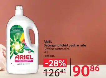 Selgros ARIEL Detergent lichid pentru rufe Ofertă