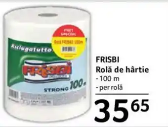 Selgros FRISBI Rolă de hârtie Ofertă