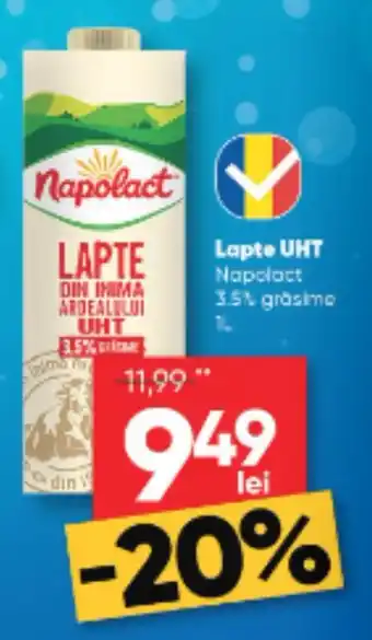 PROFI Lapte UHT Napolact 3.5% grasime Ofertă