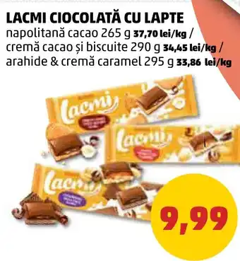 Penny LACMI CIOCOLATĂ CU LAPTE Ofertă