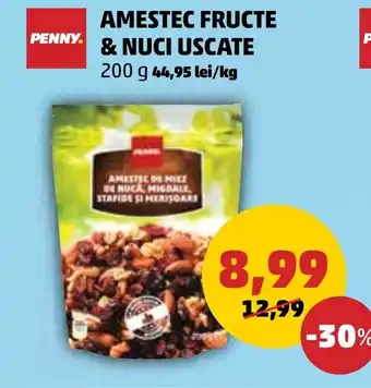 Penny AMESTEC FRUCTE & NUCI USCATE Ofertă