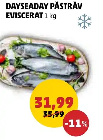 Penny DAYSEADAY PĂSTRĂV EVISCERAT 1 kg Ofertă