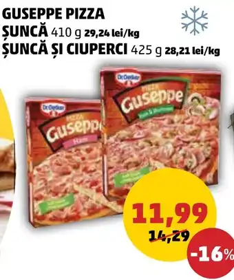 Penny GUSEPPE PIZZA ȘUNCĂ Ofertă