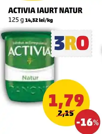 Penny ACTIVIA IAURT NATUR Ofertă