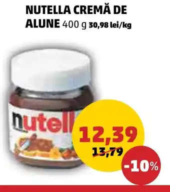 Penny NUTELLA CREMĂ DE ALUNE 400 g Ofertă