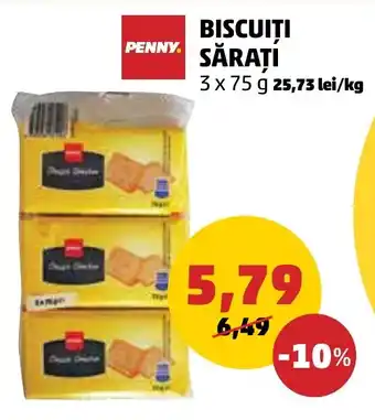 Penny BISCUITI SĂRAȚI Ofertă