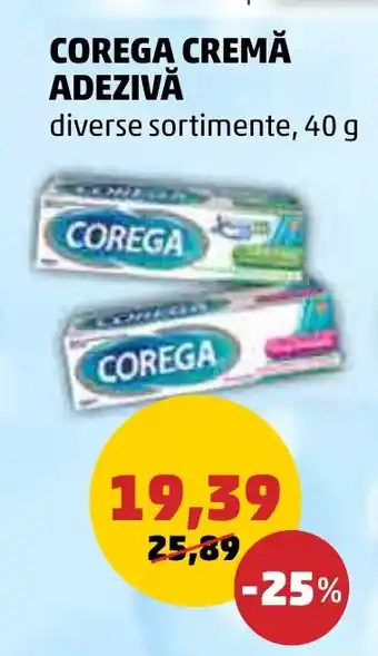 Penny COREGA CREMĂ ADEZIVĂ Ofertă