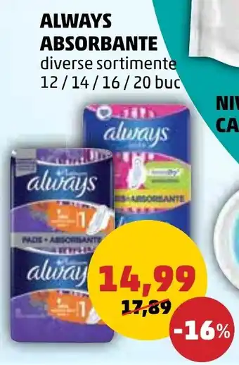 ALWAYS ABSORBANTE