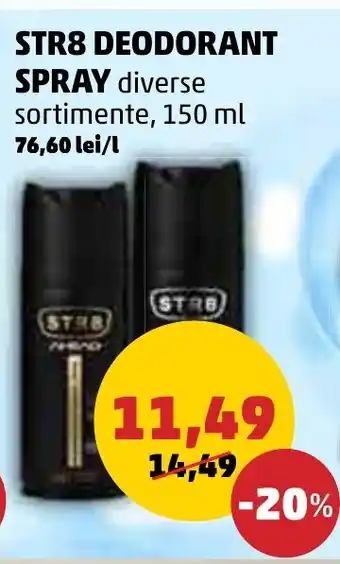 Penny STR8 DEODORANT SPRAY Ofertă