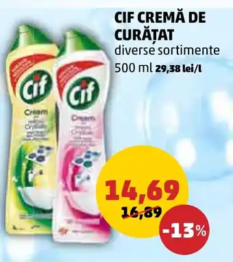 Penny CIF CREMĂ DE CURĂȚAT Ofertă