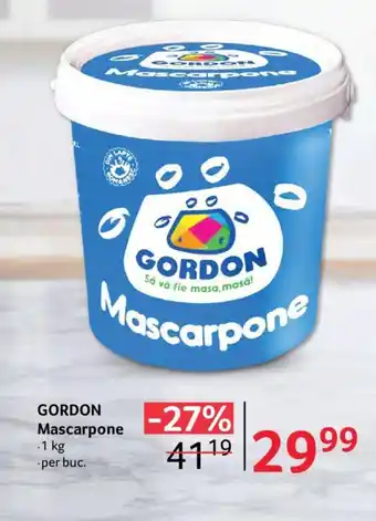 Selgros GORDON Mascarpone Ofertă