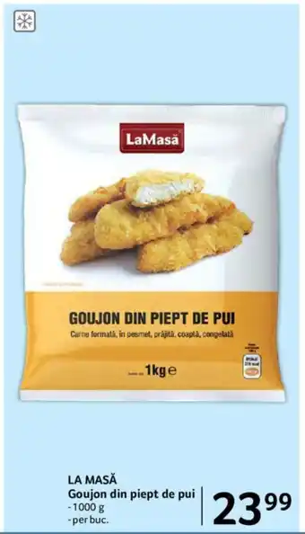 Selgros LA MASĂ Goujon din piept de pui Ofertă