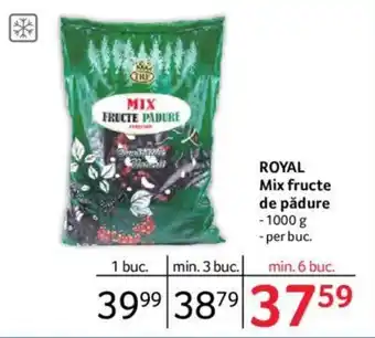 Selgros ROYAL Mix fructe de pădure Ofertă