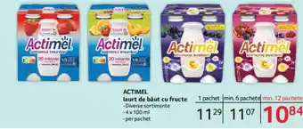 Selgros ACTIMEL laurt de băut cu fructe Ofertă